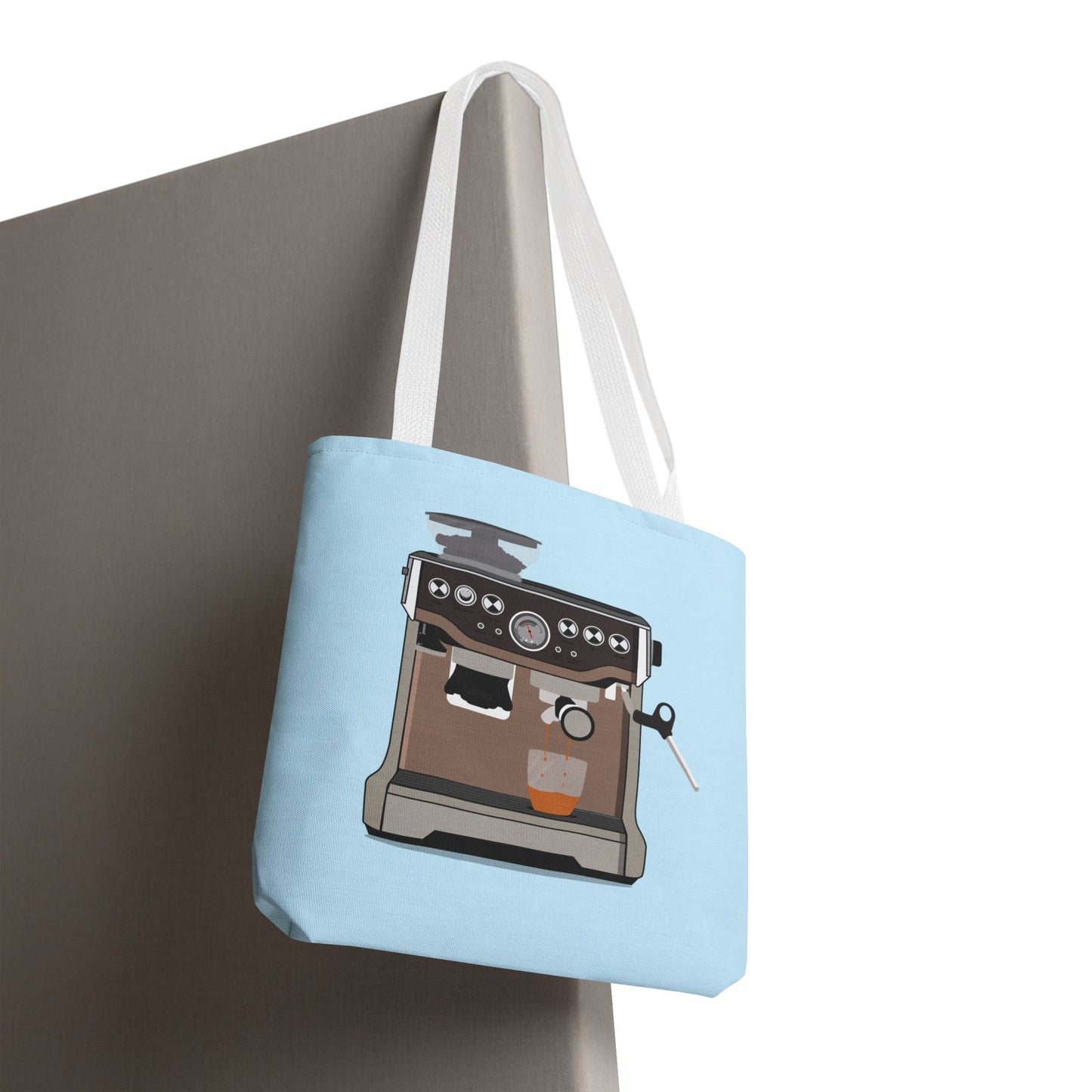 Energy from Coffee | Coffee Machine Illustration Tote Bag