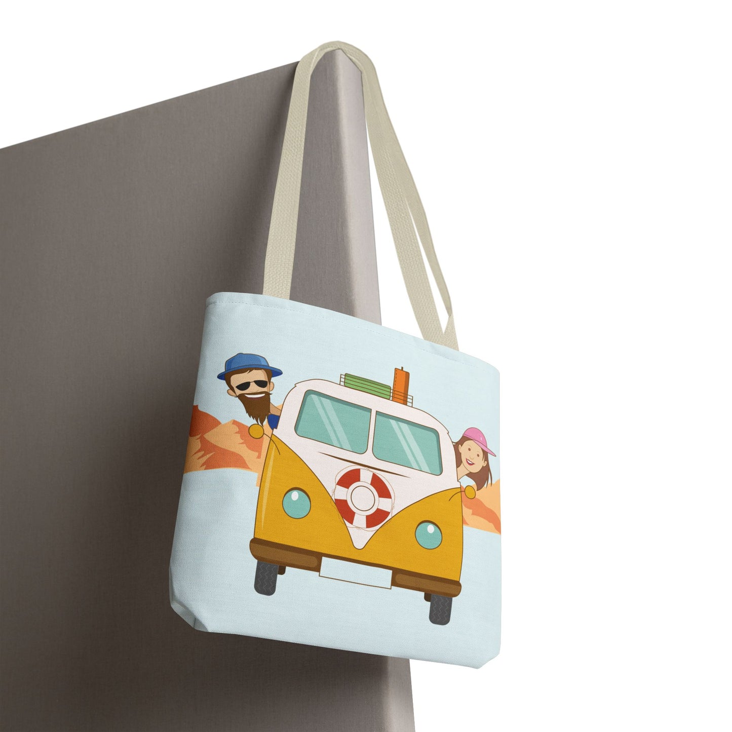 Van Life Together | Fun Road Trip Couple Tote Bag