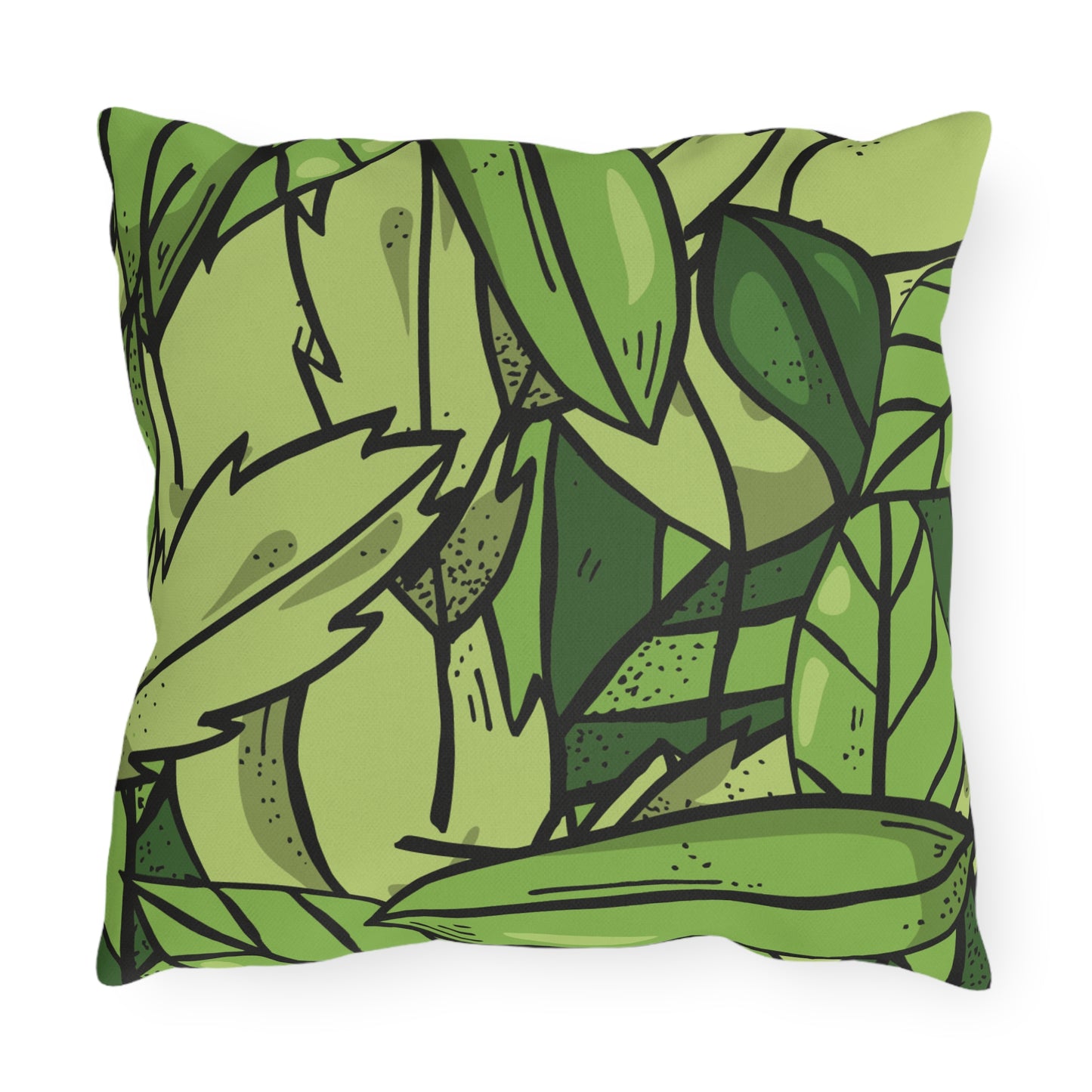 Outdoor Decorative Pillow | Autumn Leaf Glow – Cozy Fall Vibes