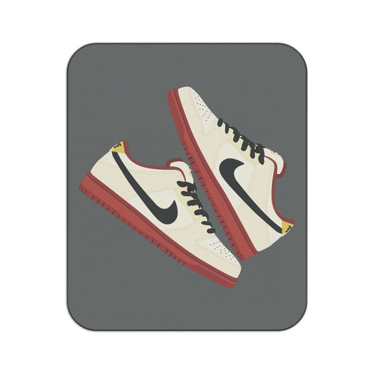 Outdoor Fun Vibes | Stylish Picnic Blanket with Shoes & Racket Art | Sporty Meets Chill
