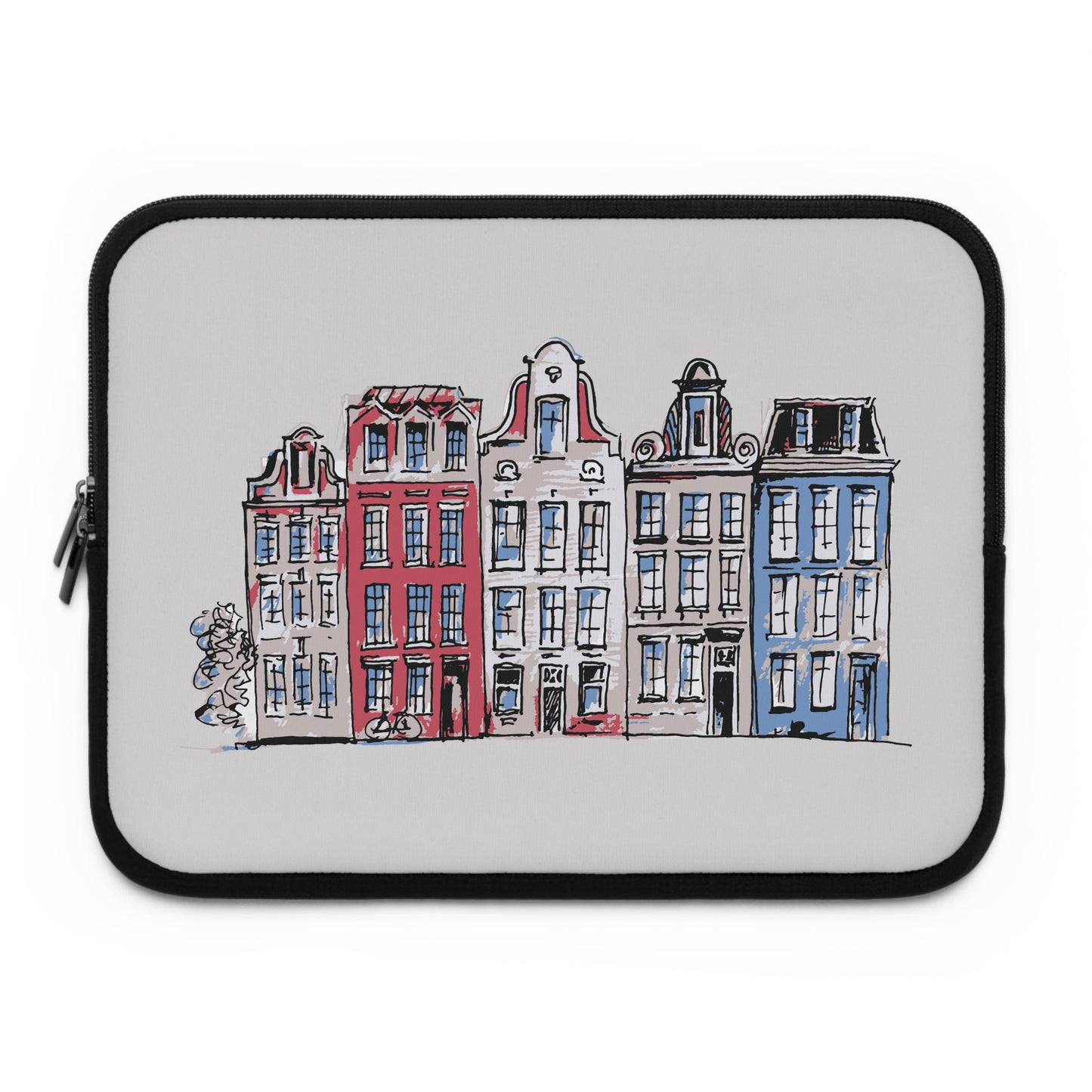 Dutch Dream Houses | Colorful Dutch Houses Laptop Sleeve
