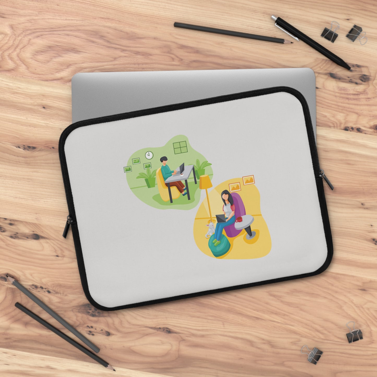 Work From Home Mood | Laptop Sleeve | Protect Your Laptop, Keep the Inspiration Alive