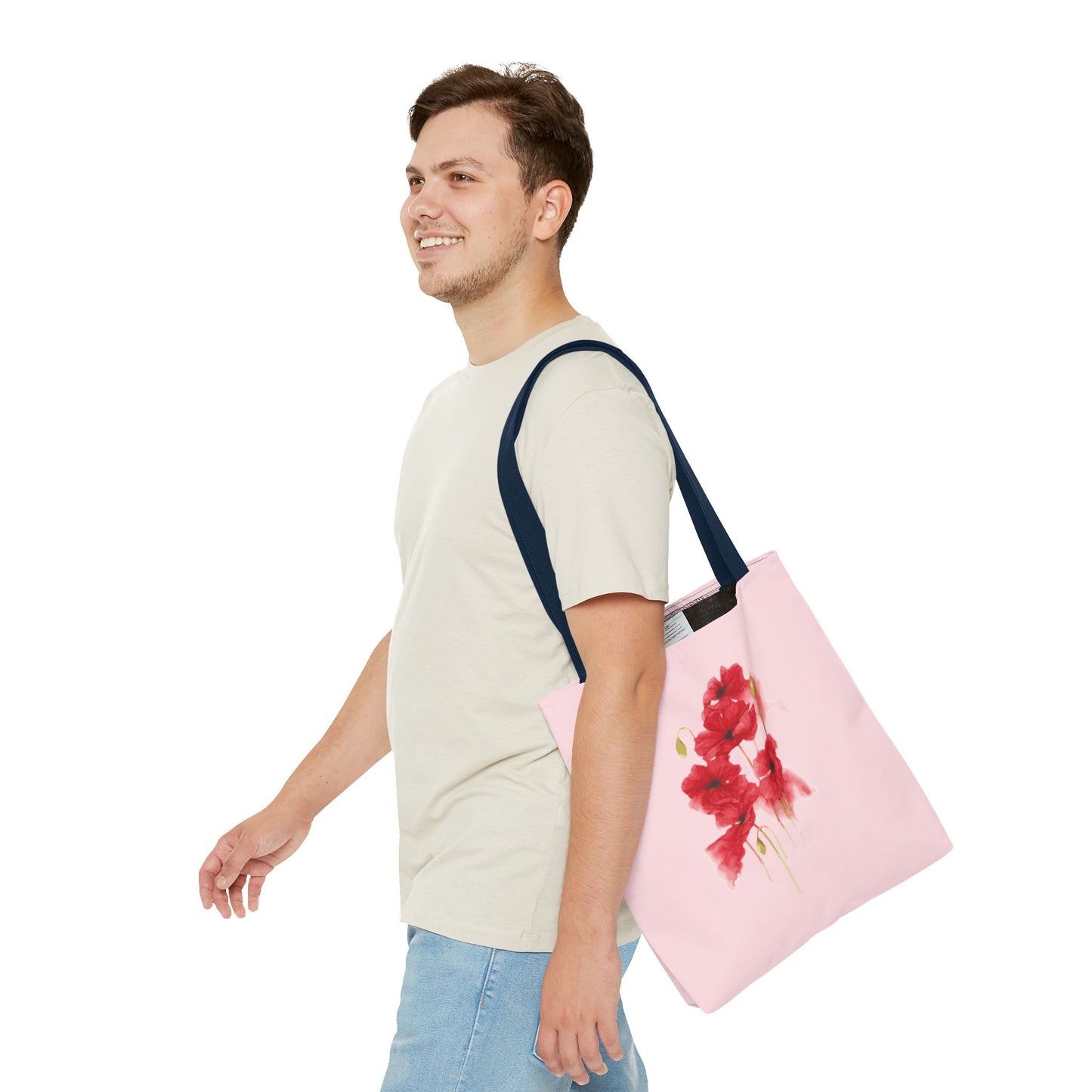Soft Watercolor Garden | Artistic Floral Watercolor Tote Bag