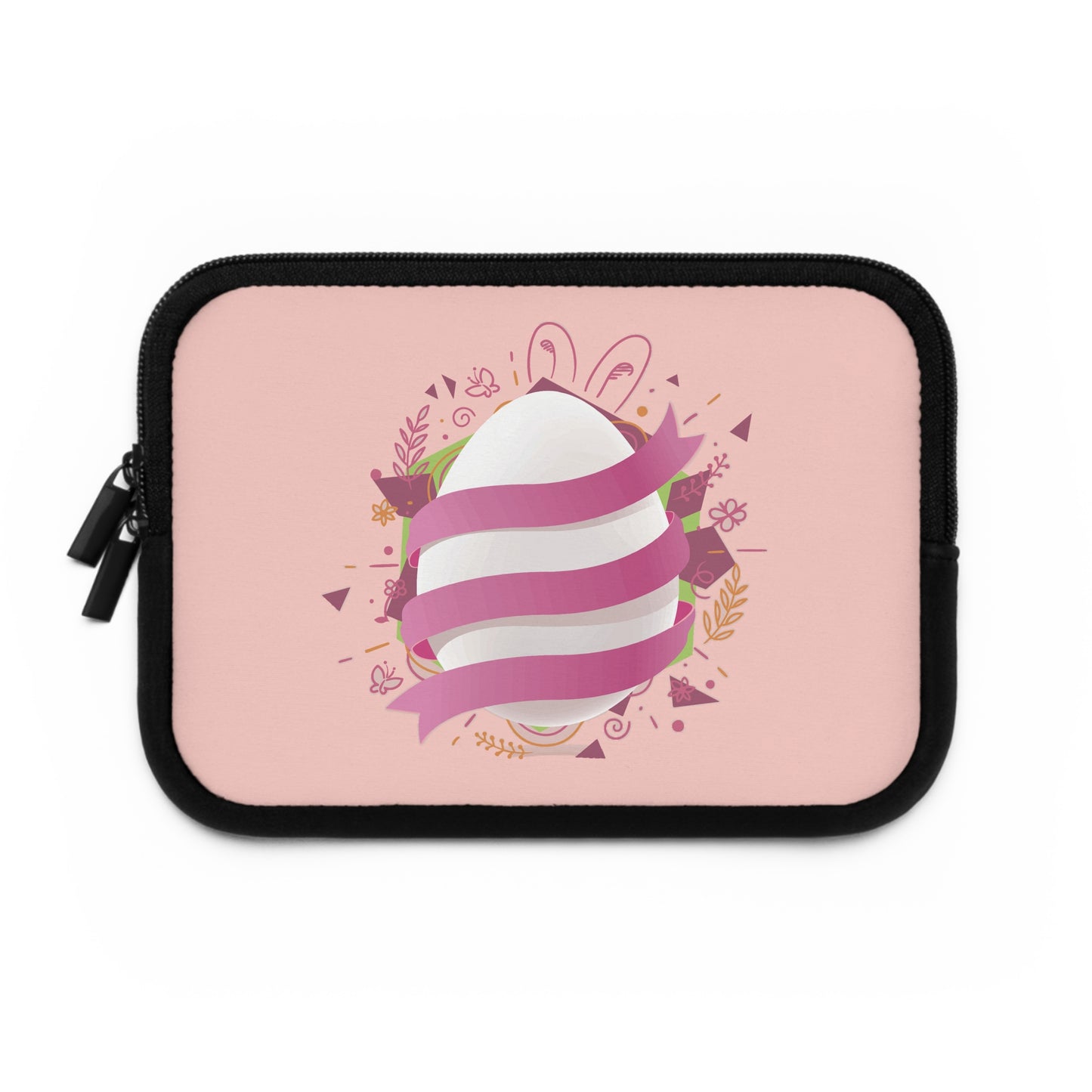 Easter Ribbon Egg Laptop Sleeve | Fun & Festive Holiday-Inspired Protective Case