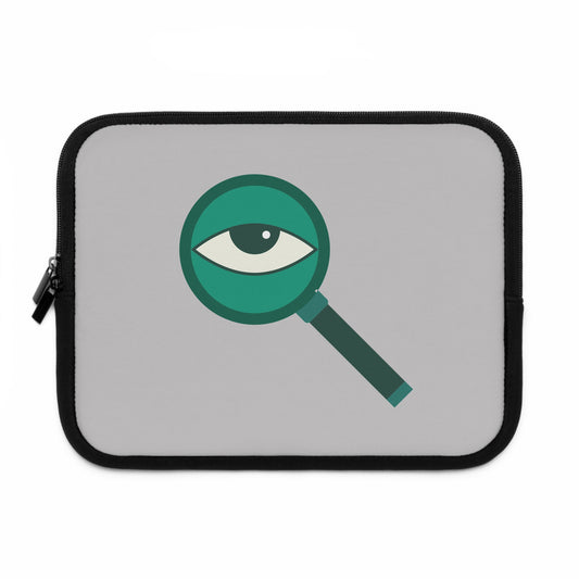 Focus Finder | Creative Magnifying Glass Laptop Sleeve