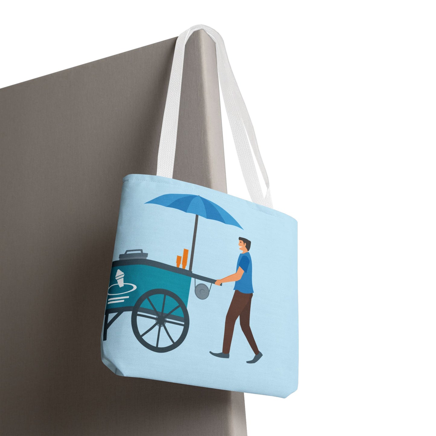 Sweet Ice Cream Ride | Fun Ice Cream Truck Tote Bag Full of Summer Vibes