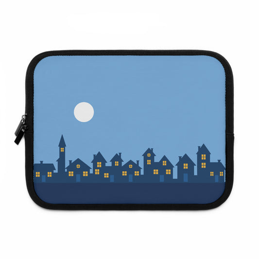 City Night Glow | Shock-Protect Laptop Sleeve for Urban Souls