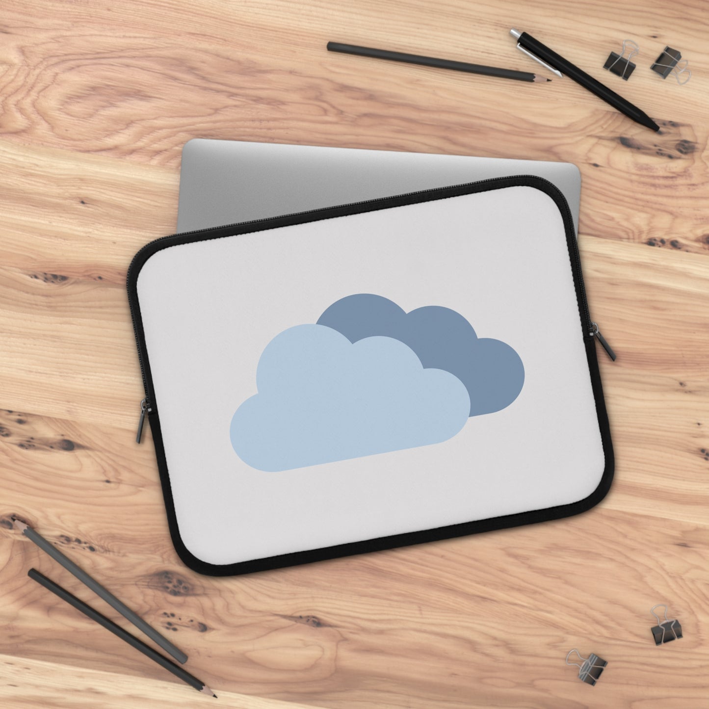 Cloudy Dream Laptop Sleeve | Soft, Calm, and Beautiful Like the Sky