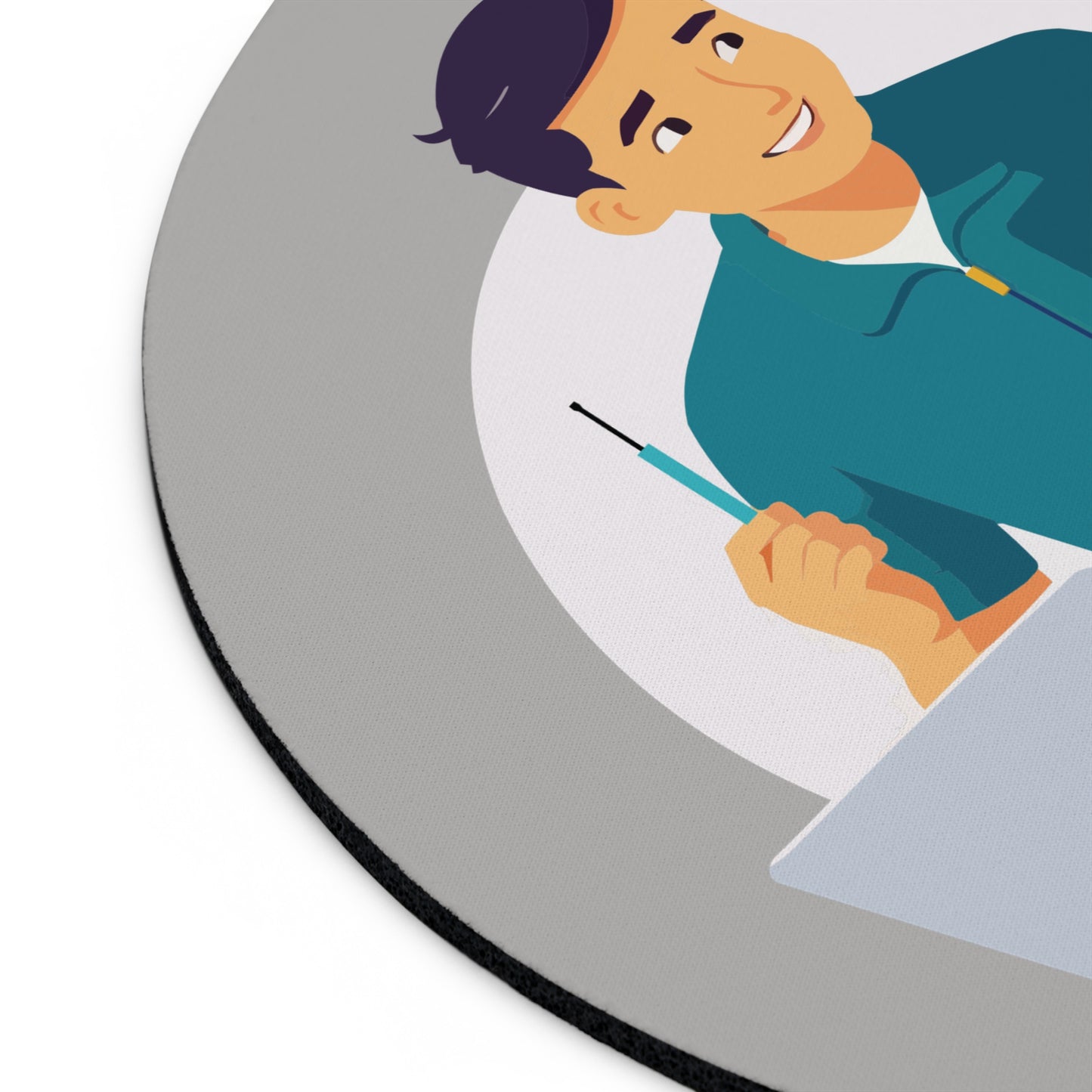Work Mode Mouse Pad | Smooth Moves, Sharp Style | A Small Touch That Speaks Volumes