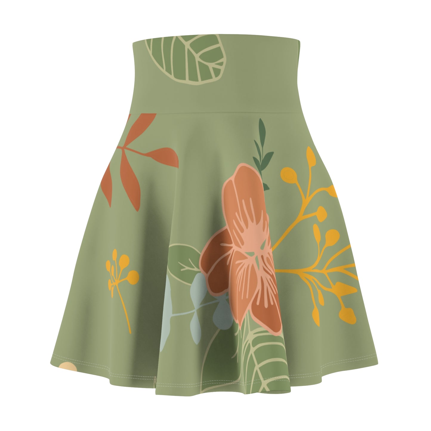 Classic Floral Elegance | Fun & Feminine Women's Skater Skirt