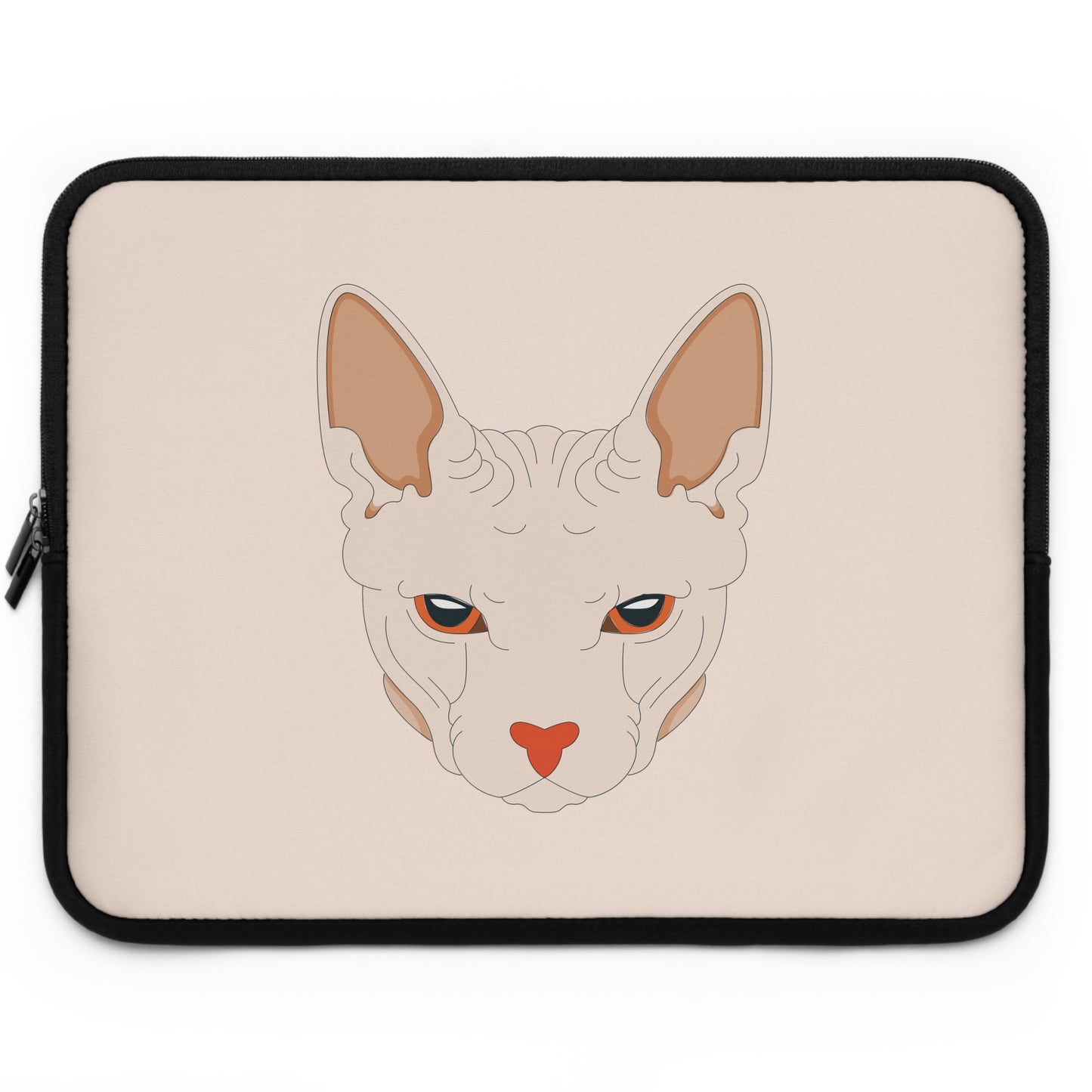 Weird Cat Mood | Quirky Cat Laptop Sleeve