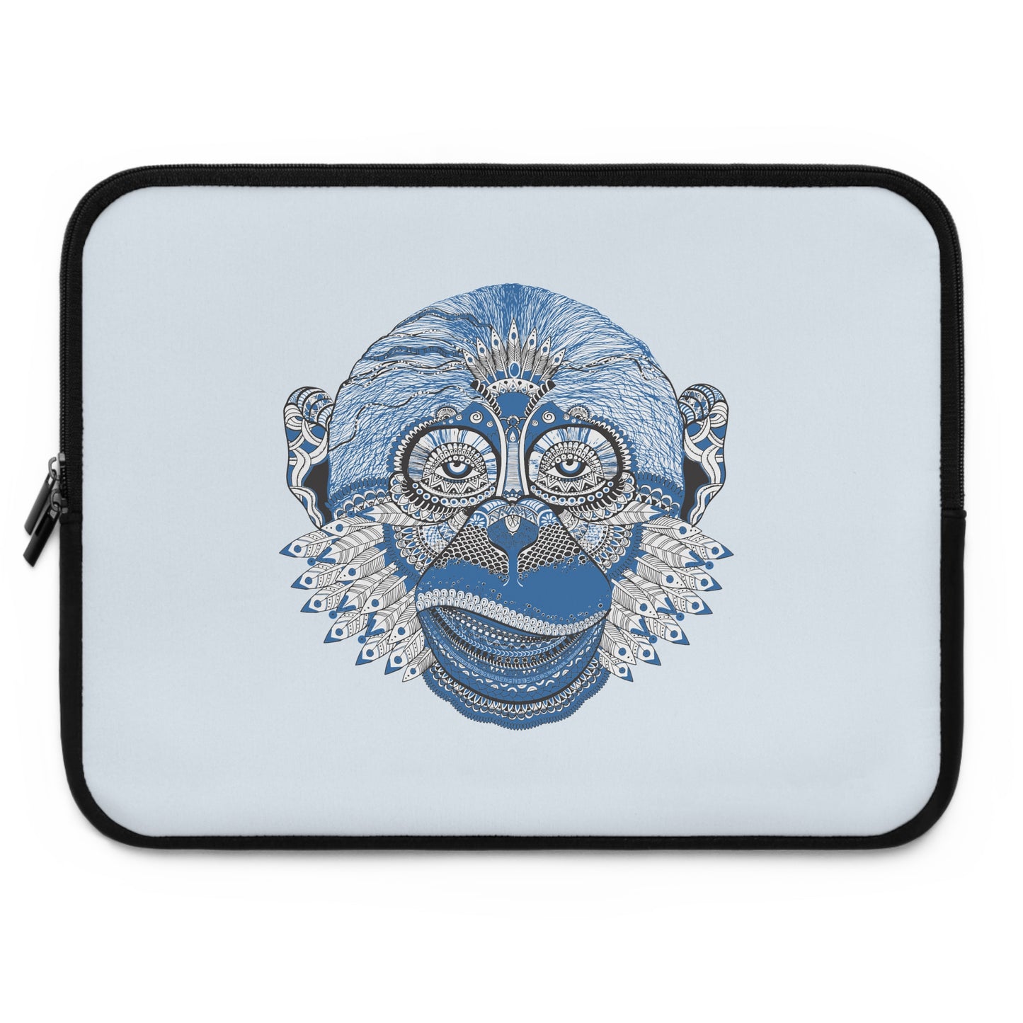 Mandala Monkey Art | Fun Art for Laptop Sleeves to Foster Creative Spirits