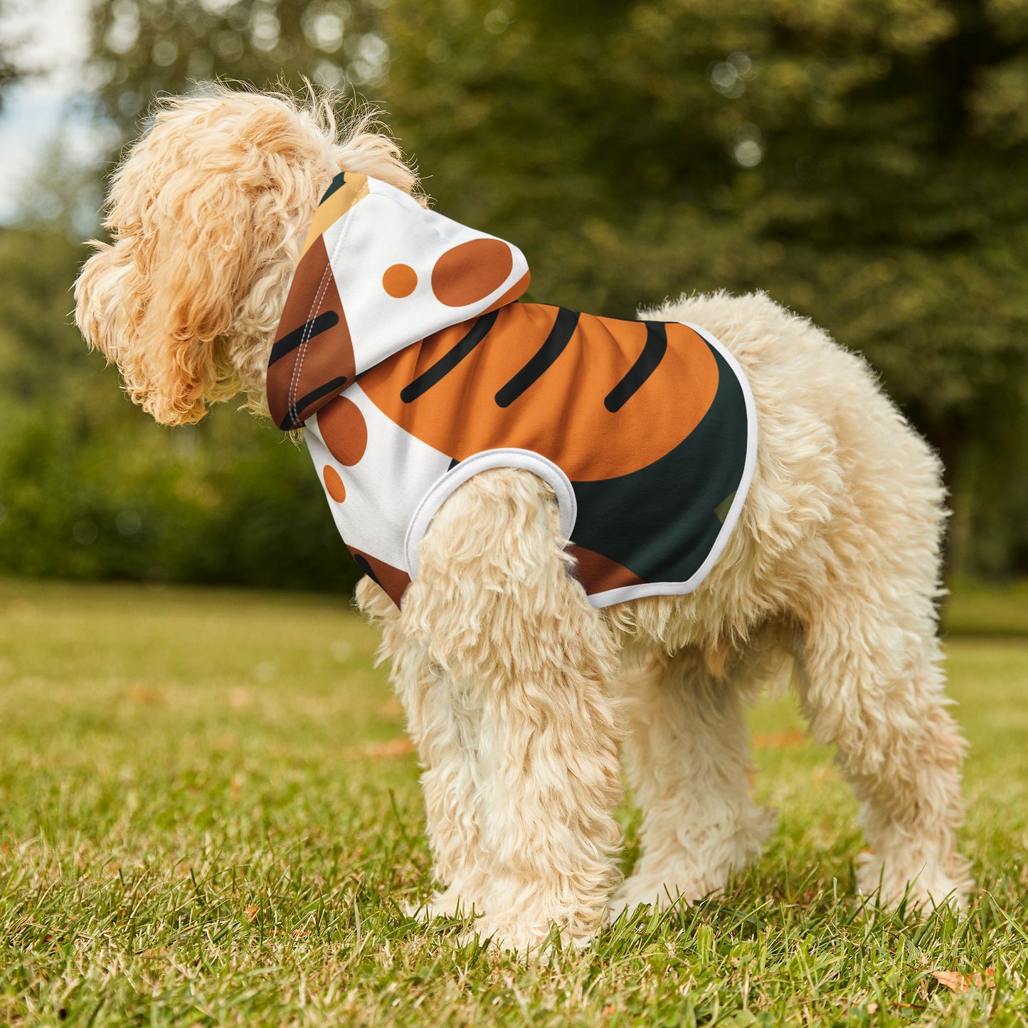 “Autumn Forest Walk” Pet Hoodie | Cozy & Chic for Your Furry Friend