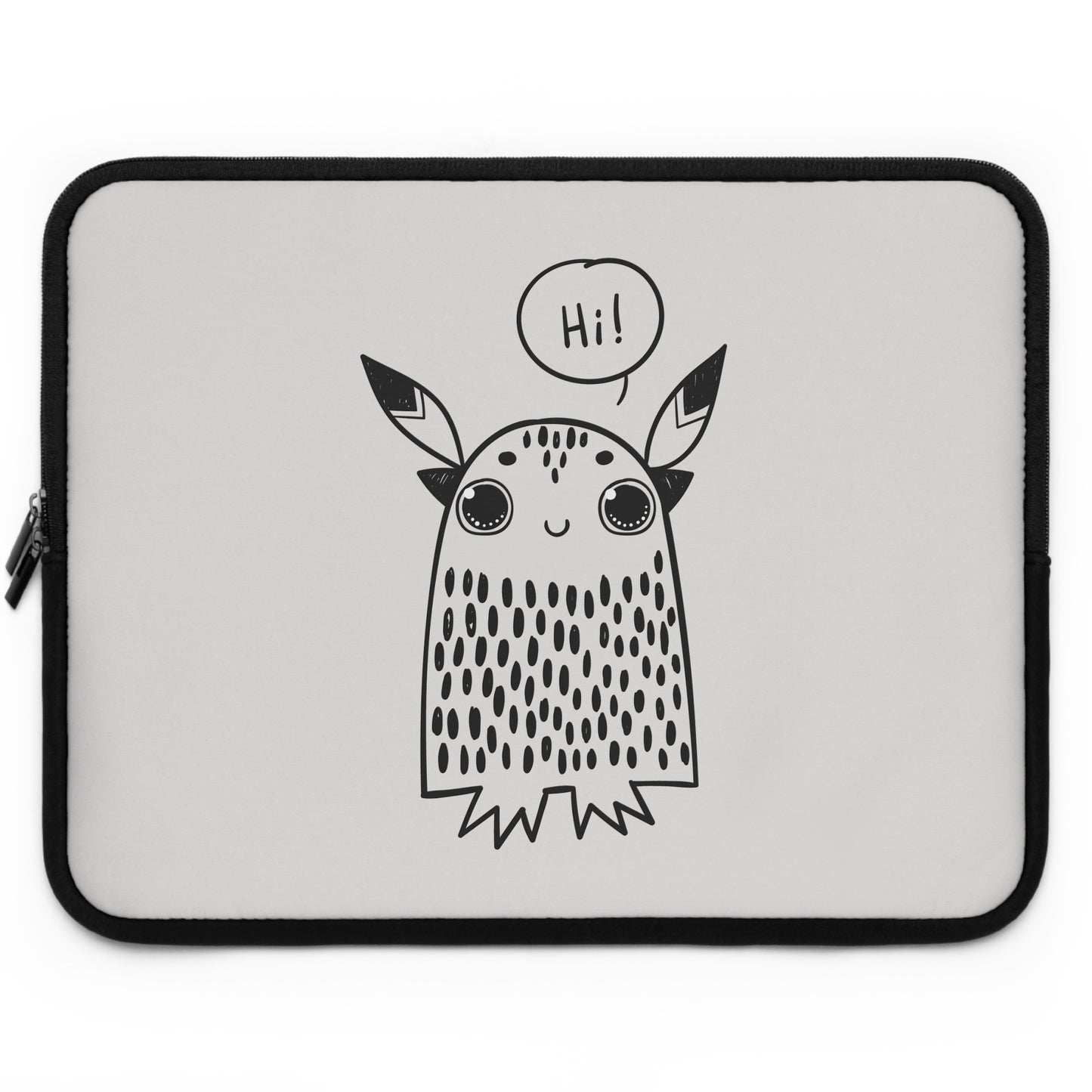 Little Monster Vibes | Cute Monster Laptop Sleeve Full of Fun
