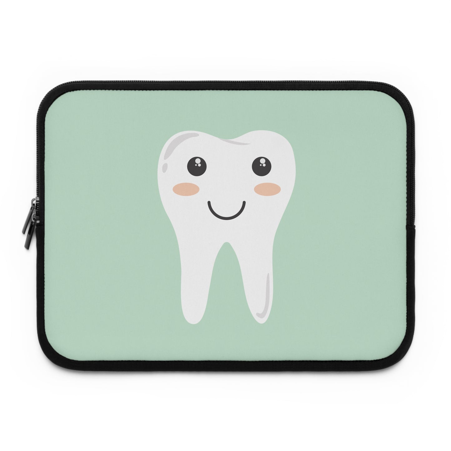 Cute Cartoon Tooth | Fun Laptop Sleeve for Creative Minds & Positive Smiles