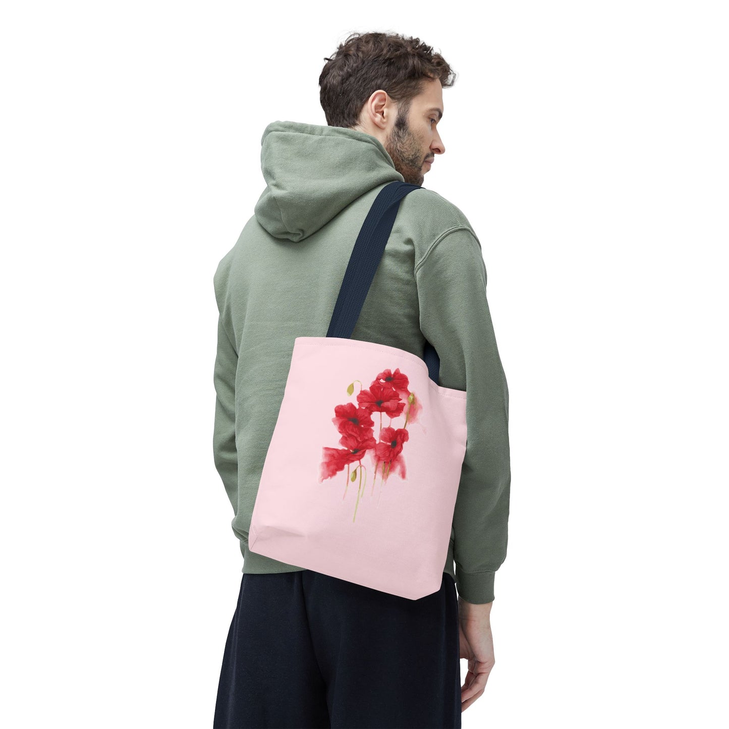 Soft Watercolor Garden | Artistic Floral Watercolor Tote Bag