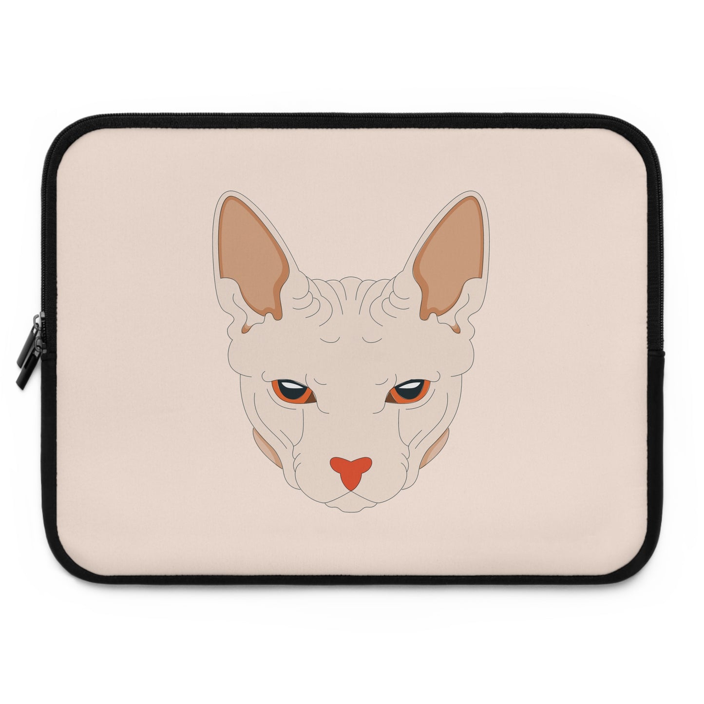 Weird Cat Mood | Quirky Cat Laptop Sleeve