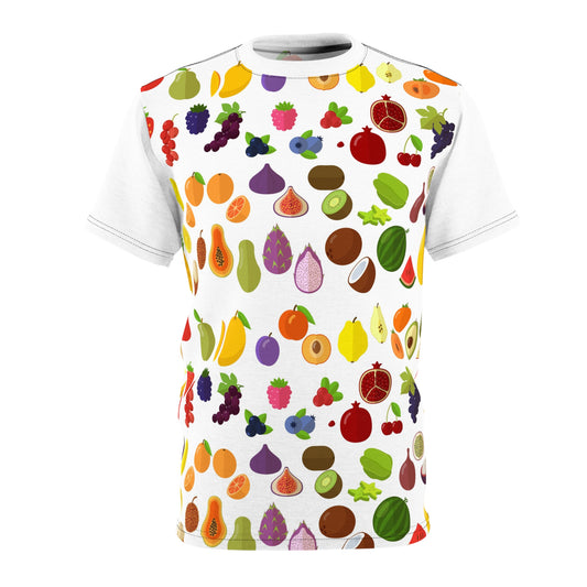 Unisex All-Over Print Tee – "Fruits Splash"