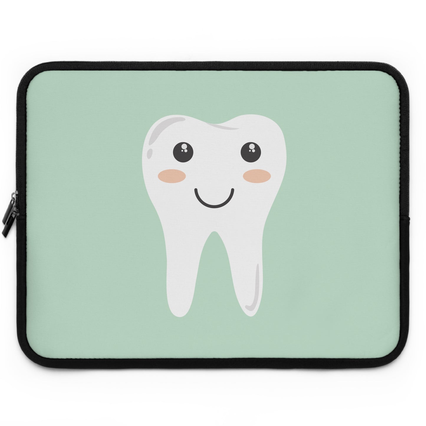 Cute Cartoon Tooth | Fun Laptop Sleeve for Creative Minds & Positive Smiles