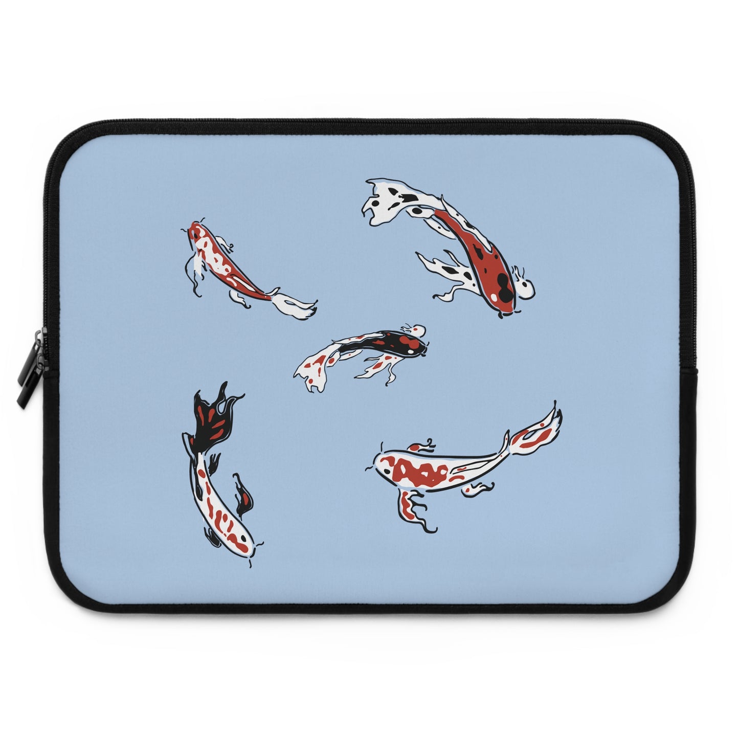 Koi Flow | Artistic Koi Fish Laptop Sleeve