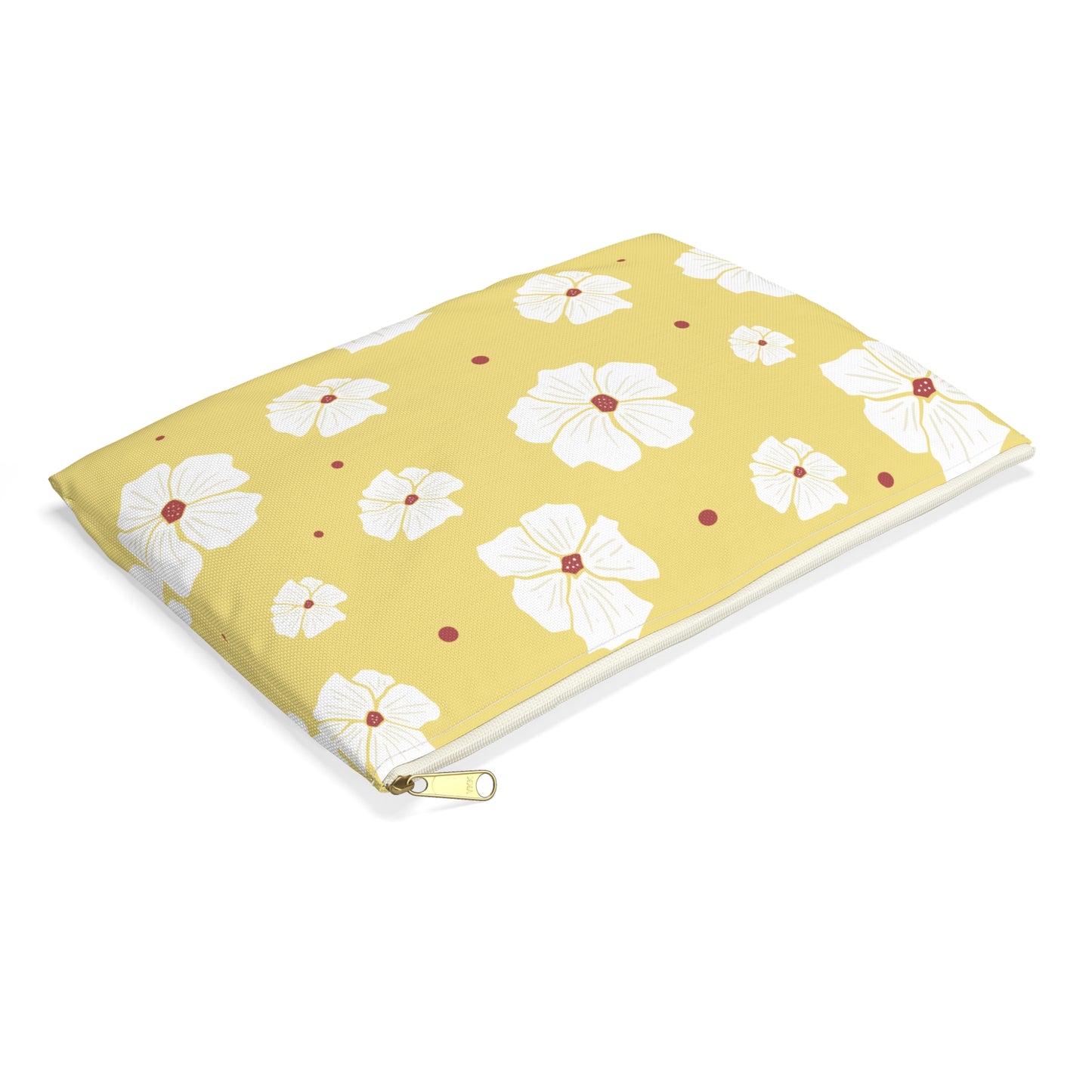 Minimalist Floral Accessory Pouch | Elegant Simplicity
