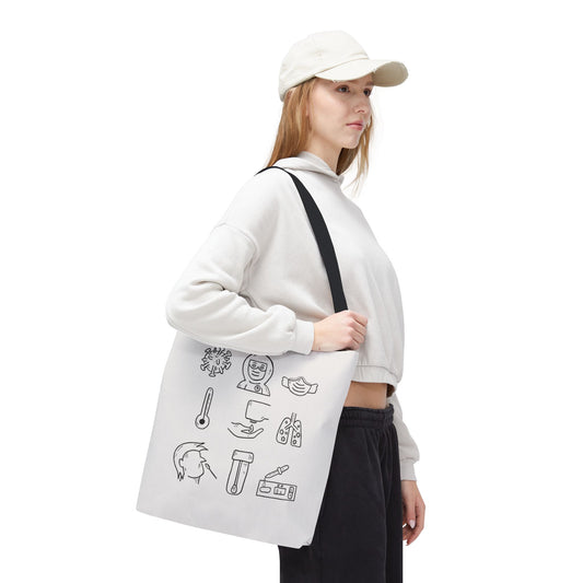 Health Check Planner Tote Bag | Stay Organized, Stay Healthy in Style
