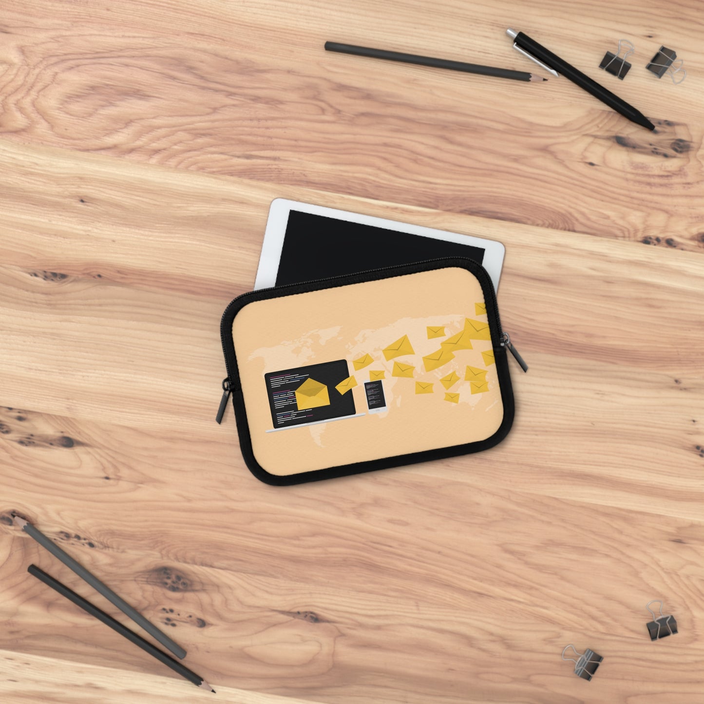 Inbox Billboard Vibes | Fun Laptop Sleeve for Digital & Creative Minds