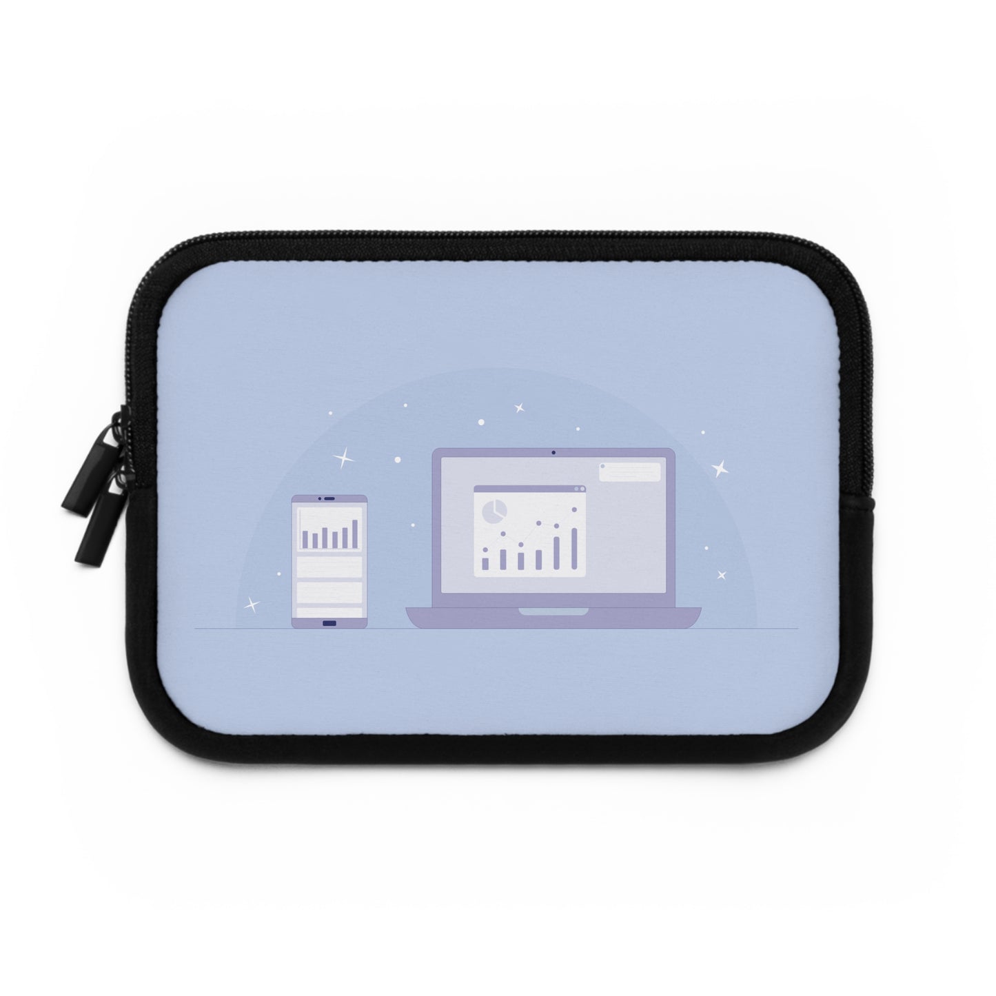 Digital Interface Mood | Modern Internet Interface Laptop Sleeve