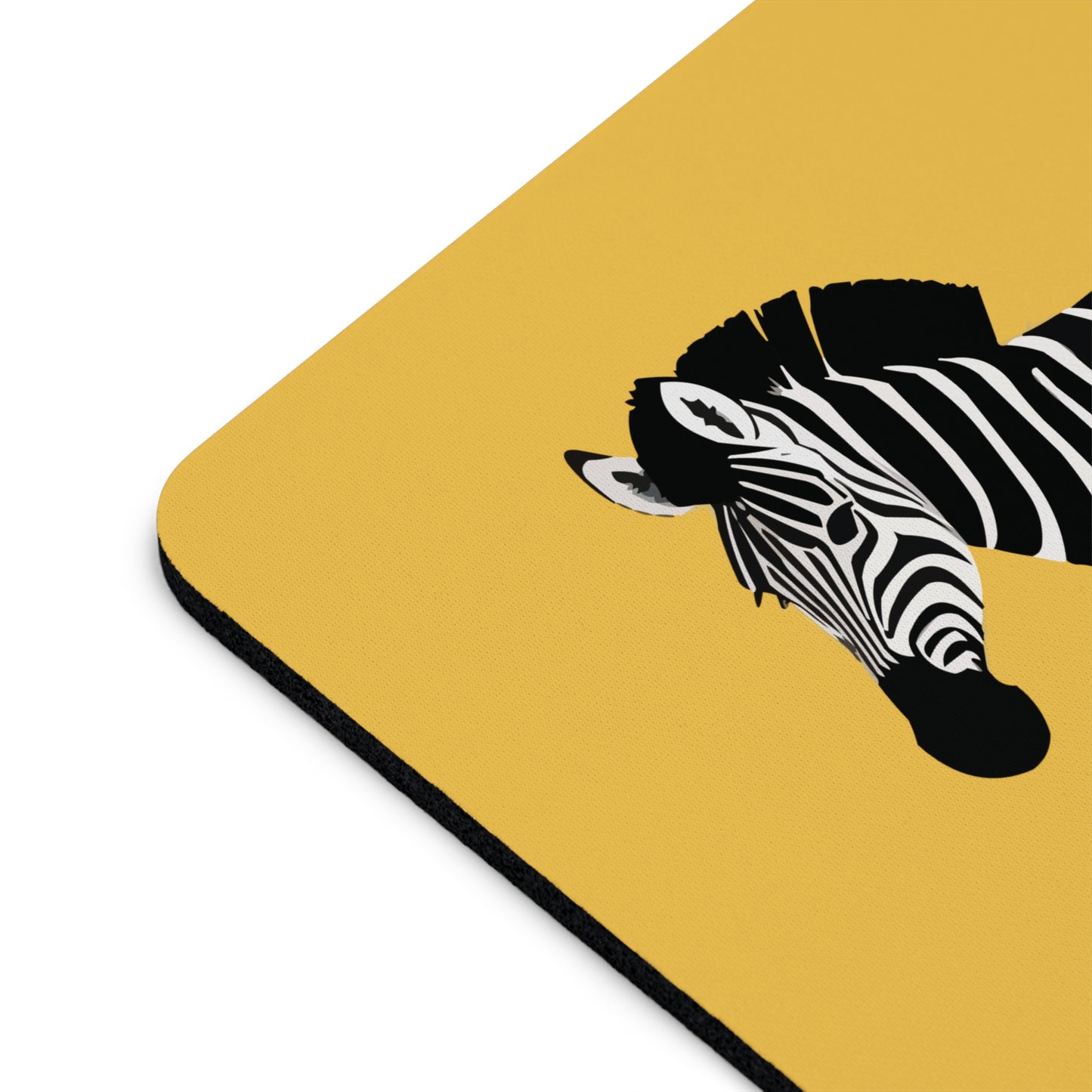 Zebra Dash Mouse Pad | Vibrant Zebra Desk Accessory
