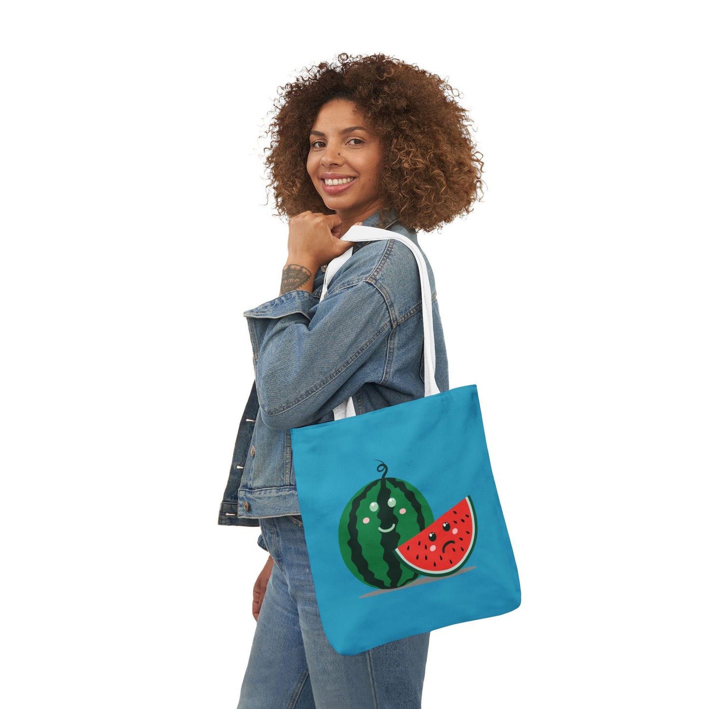 Canvas Tote Bag | Watermelon Mood Edition