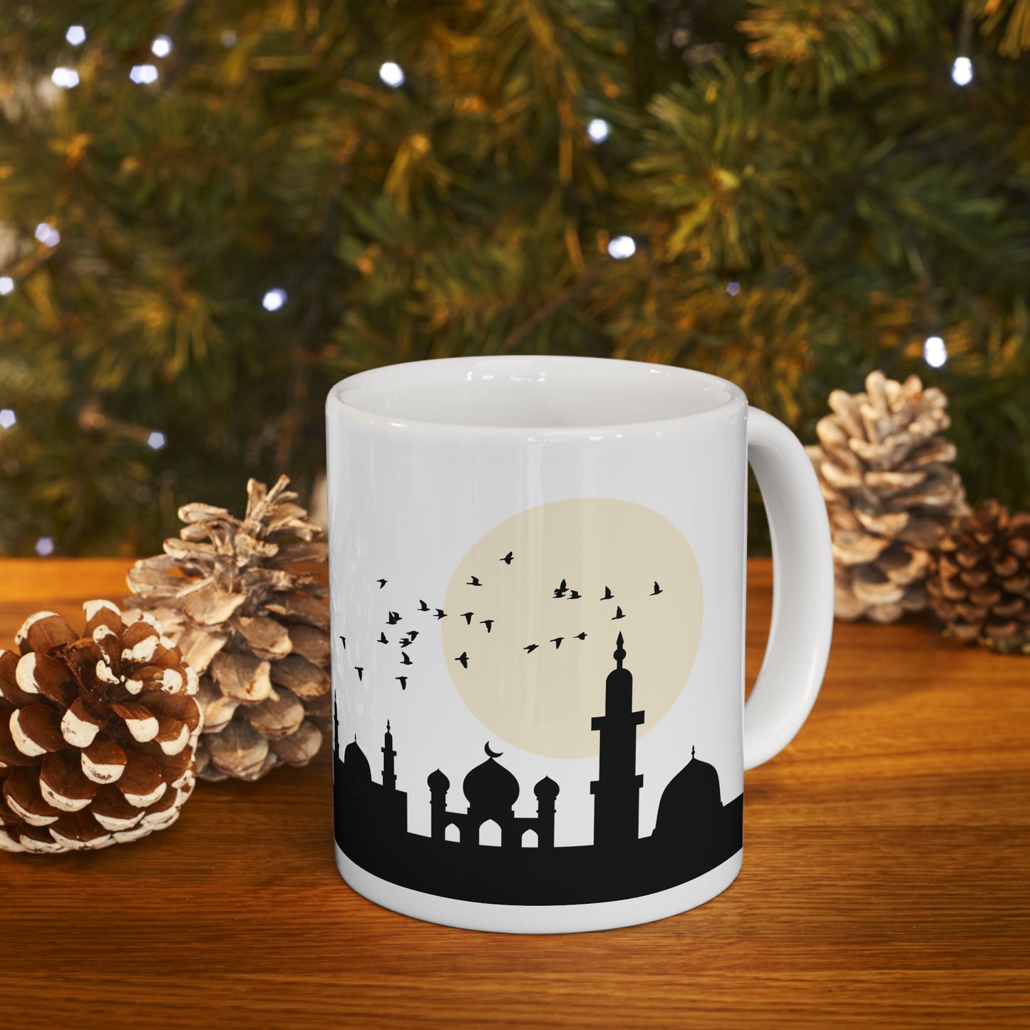 Sunset Mosque Mug | Elegant Serenity