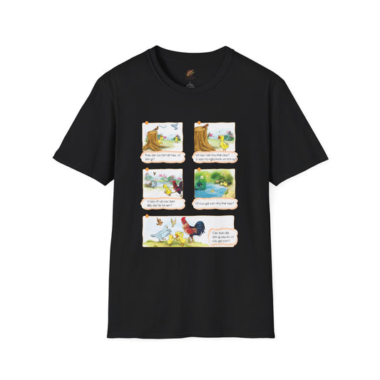 Premium Unisex T-Shirt - The Story of Duck and Lark