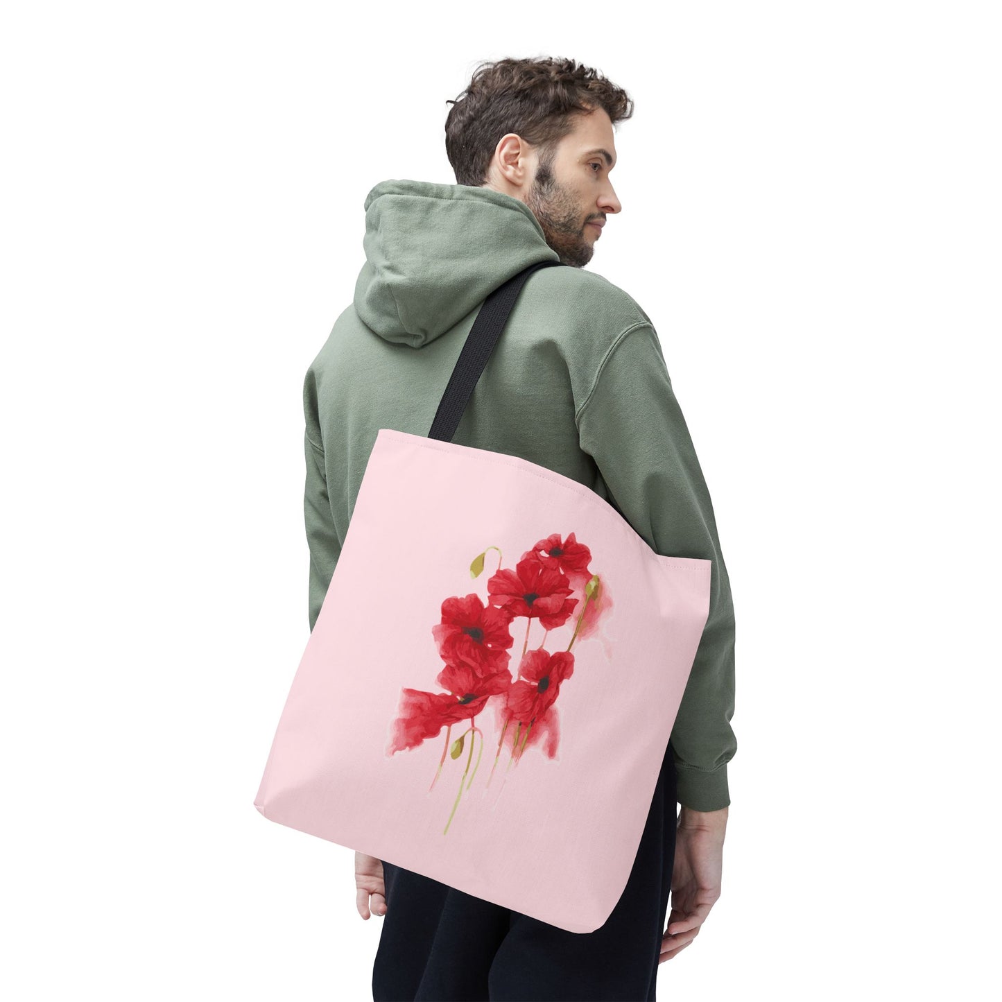 Soft Watercolor Garden | Artistic Floral Watercolor Tote Bag