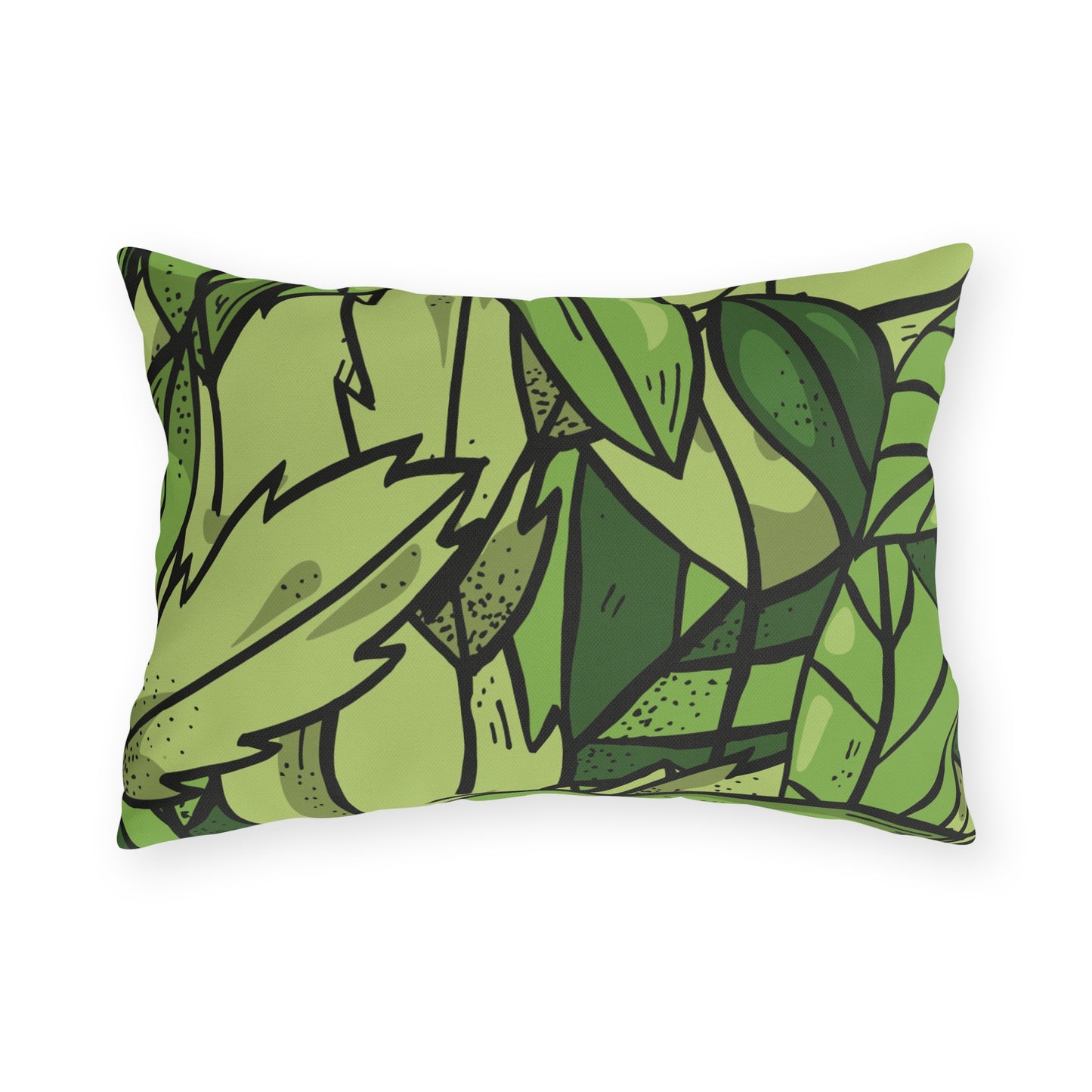 Outdoor Decorative Pillow | Autumn Leaf Glow – Cozy Fall Vibes