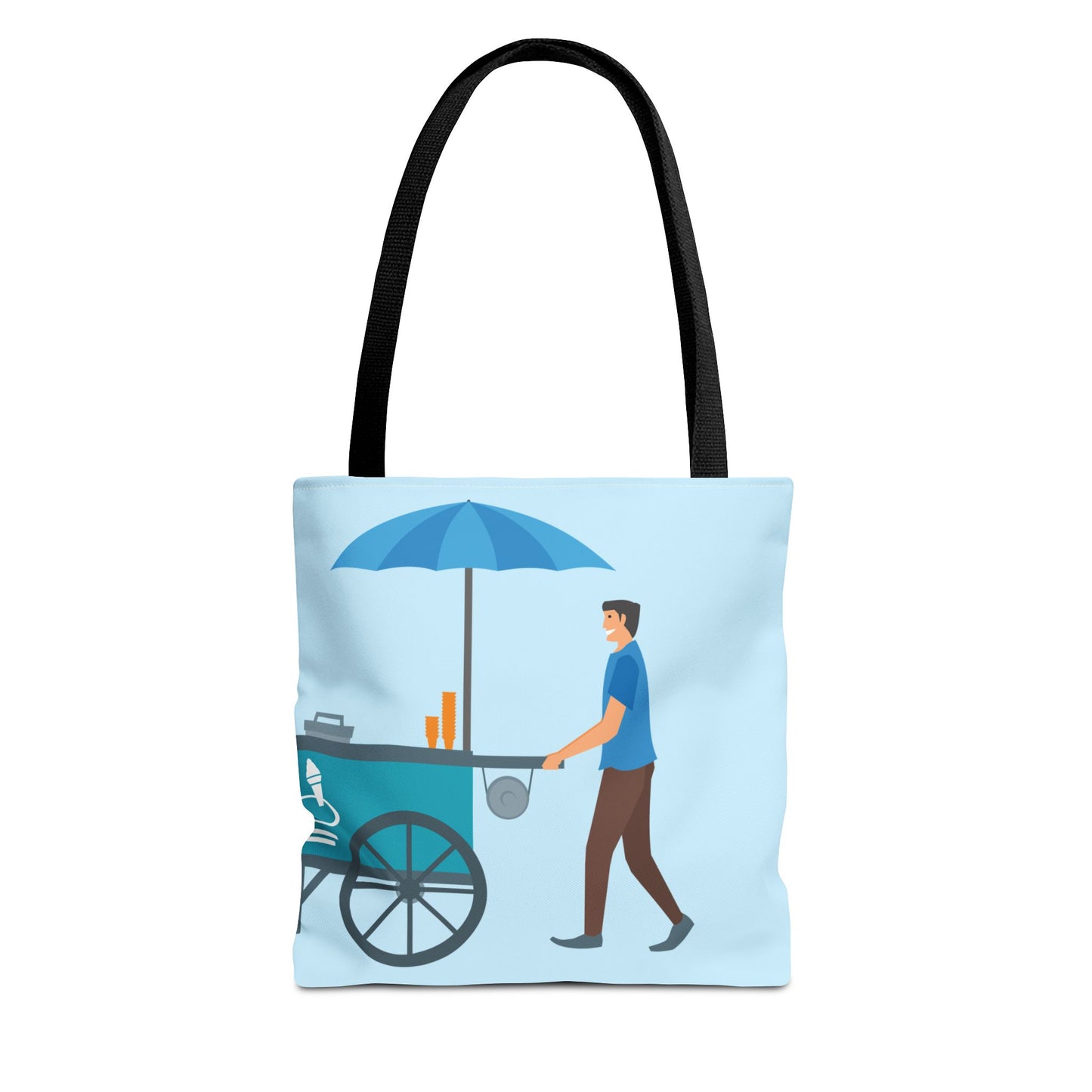 Sweet Ice Cream Ride | Fun Ice Cream Truck Tote Bag Full of Summer Vibes