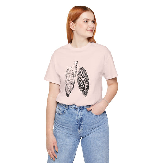 Unisex T-Shirt | Artistic Lung Anatomy Design