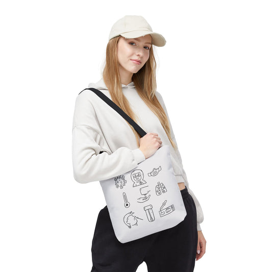 Health Check Planner Tote Bag | Stay Organized, Stay Healthy in Style