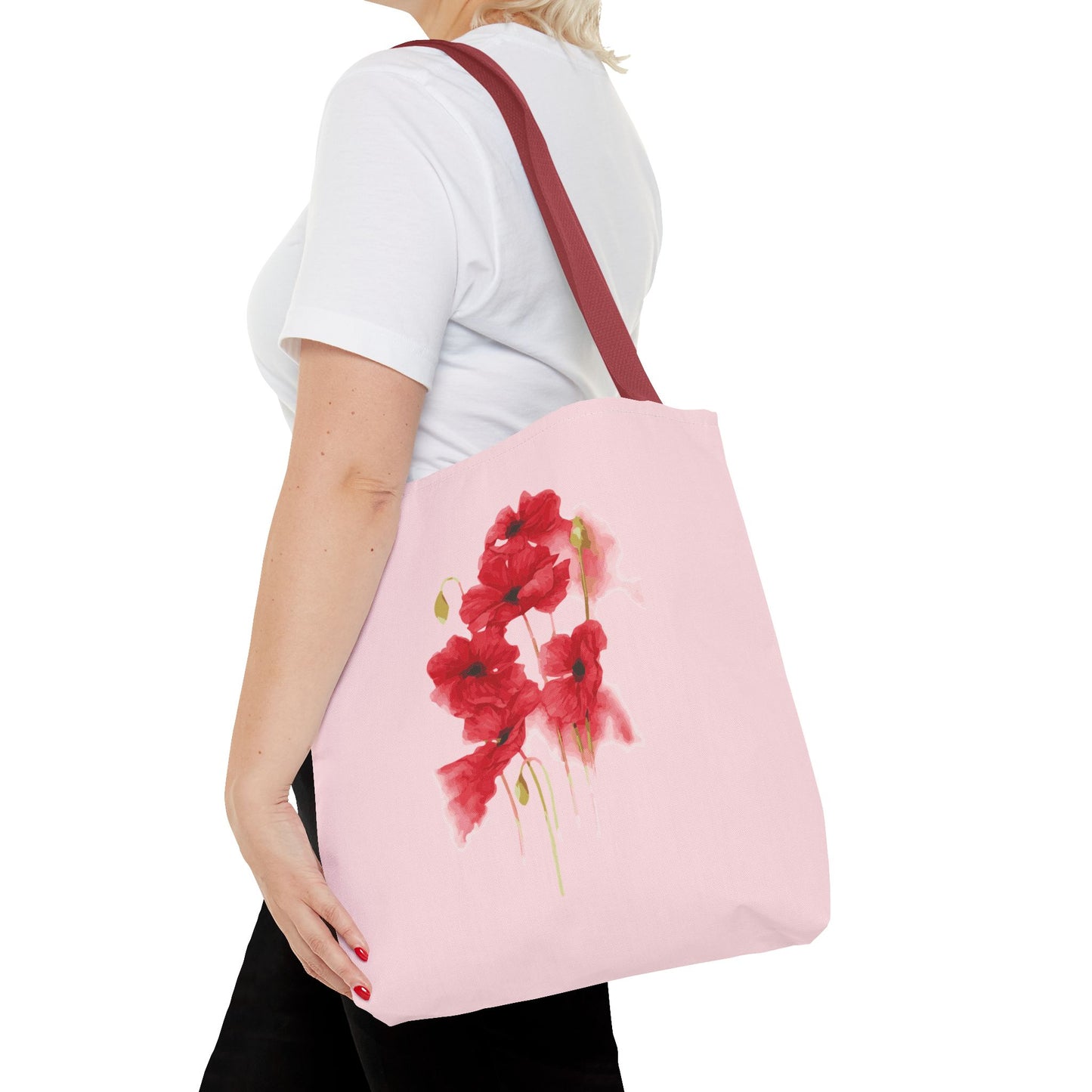 Soft Watercolor Garden | Artistic Floral Watercolor Tote Bag