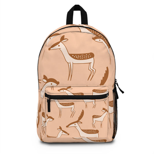 Deer Spirit Adventure | Artistic Deer Design Backpack