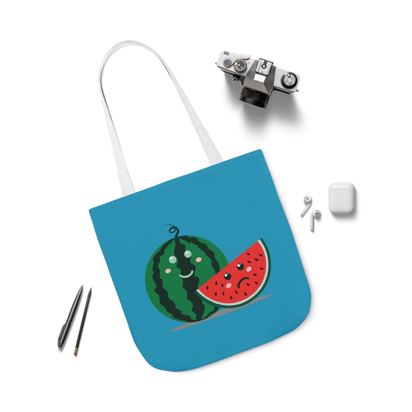 Canvas Tote Bag | Watermelon Mood Edition