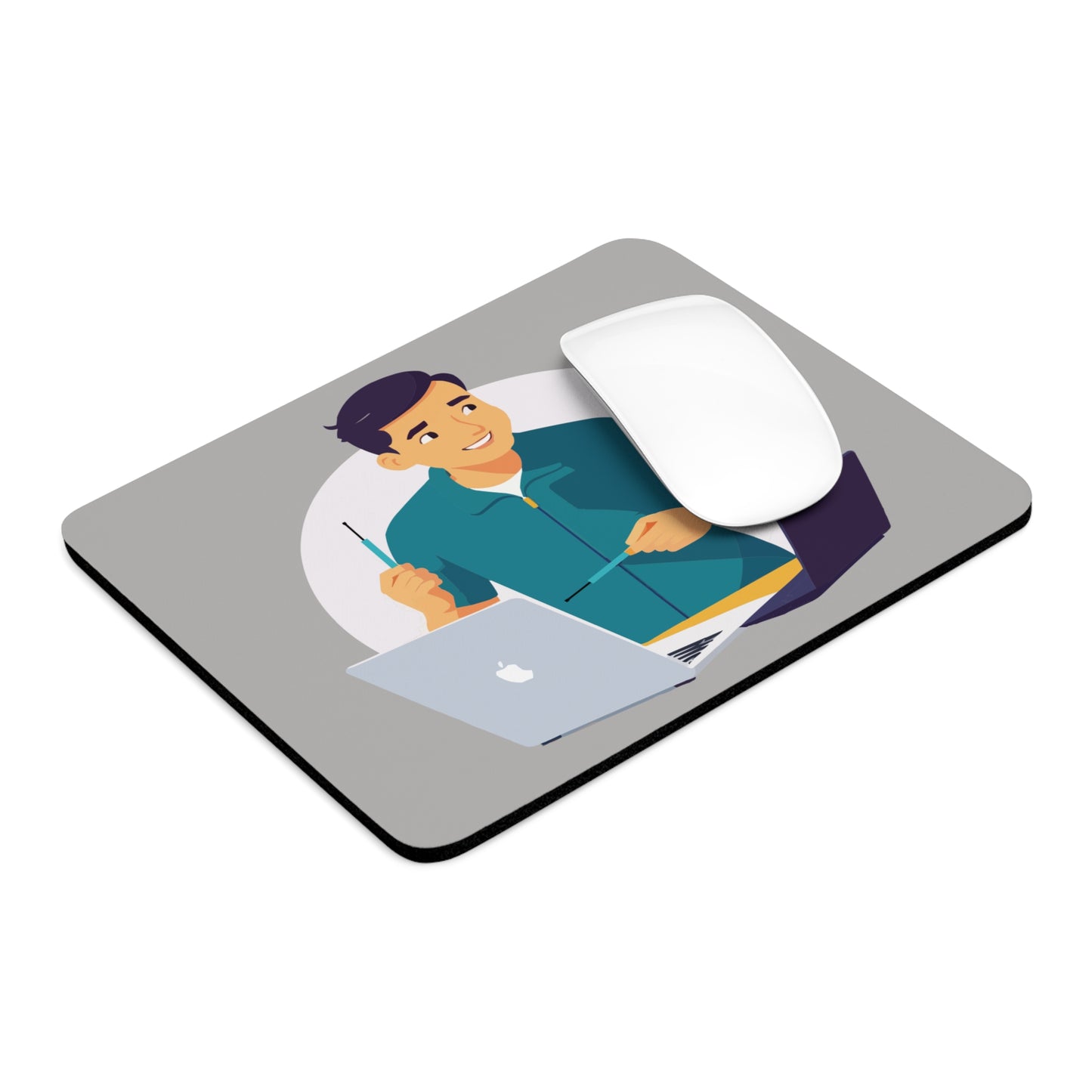 Work Mode Mouse Pad | Smooth Moves, Sharp Style | A Small Touch That Speaks Volumes