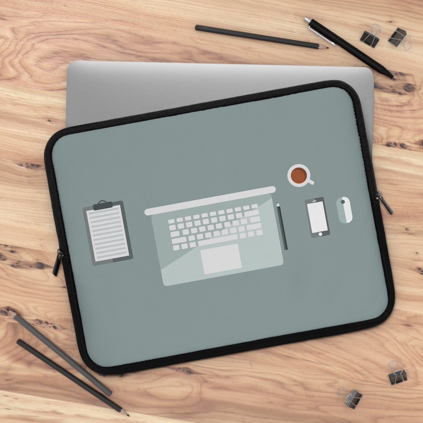 Creative Workspace Flow | Modern Workspace Inspired Laptop Sleeve for Daily Work