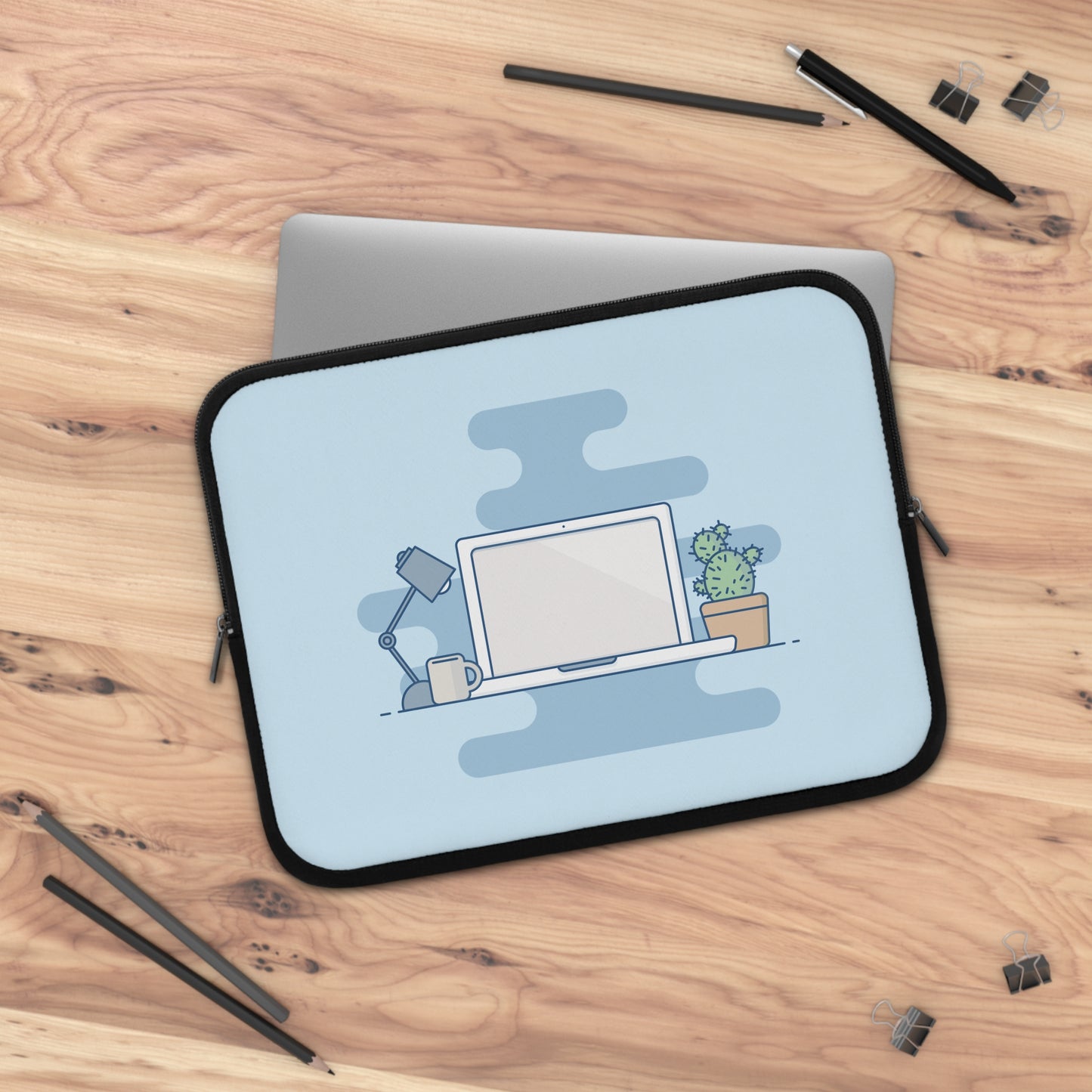 Creative Desk Vibes | Workspace Laptop Sleeve – Carry Your Daily Inspiration Anywhere