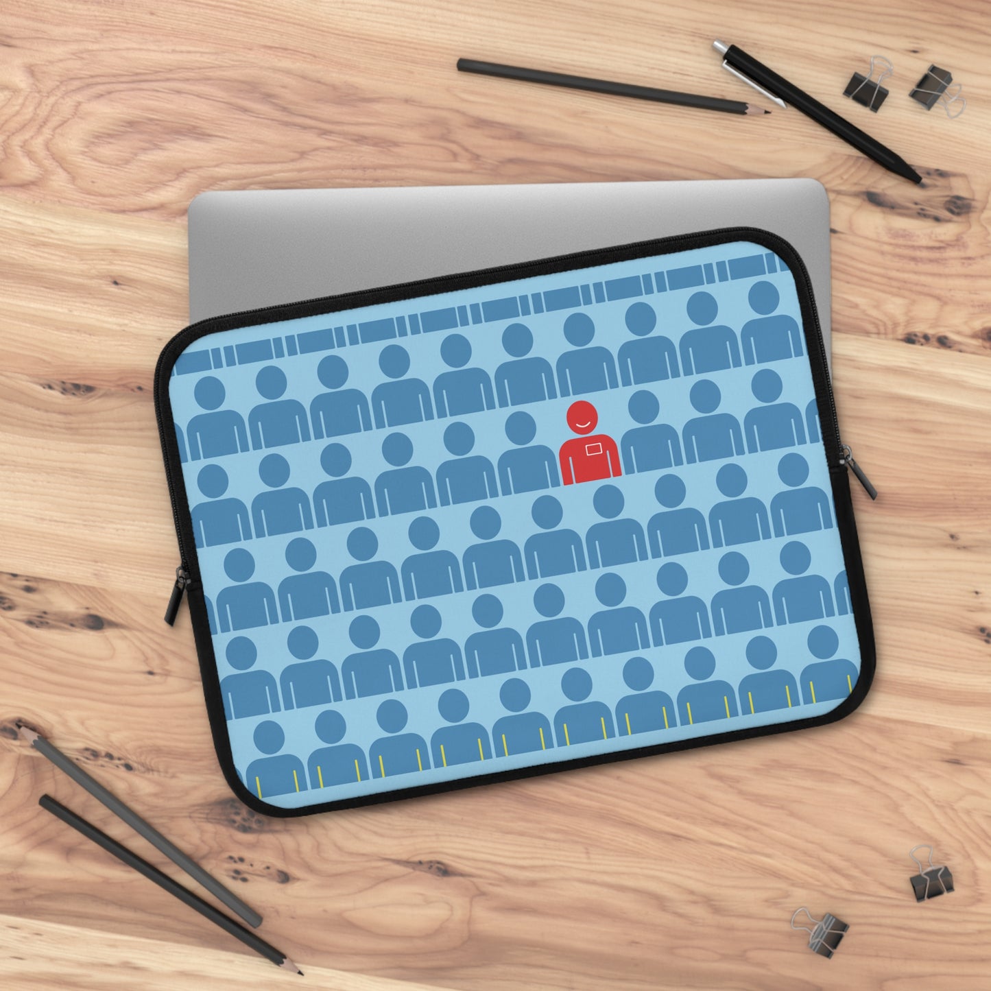 Working Spirit Laptop Sleeve | Modern Work Ethic Design for Everyday Laptop Protection