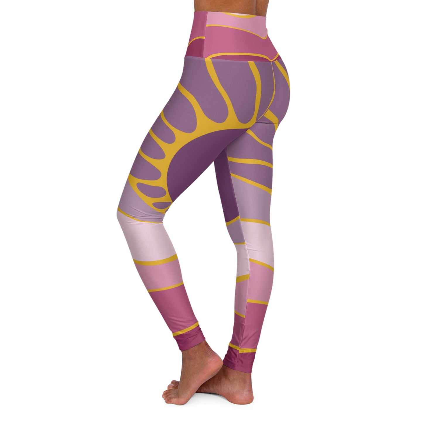 “Innocent Mountains” High-Waisted Leggings | Graceful & Grounded