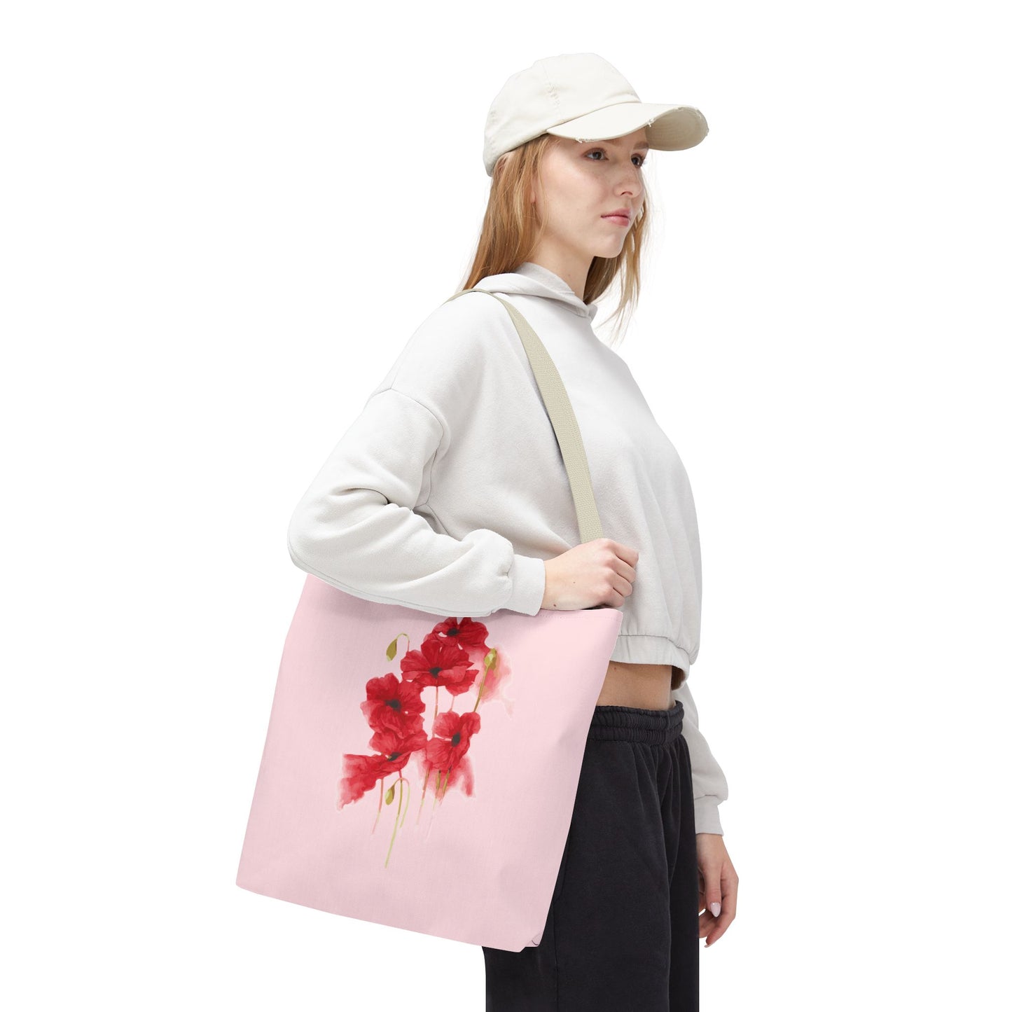 Soft Watercolor Garden | Artistic Floral Watercolor Tote Bag