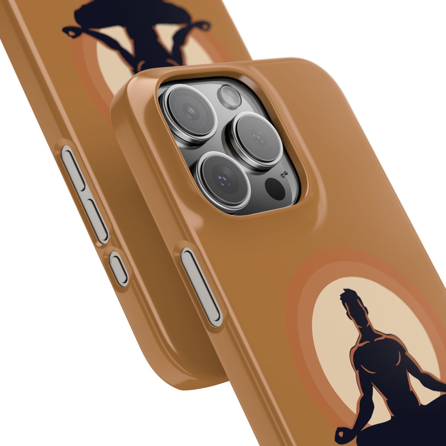 “Stillness” Phone Case | Meditative Lotus Pose Design