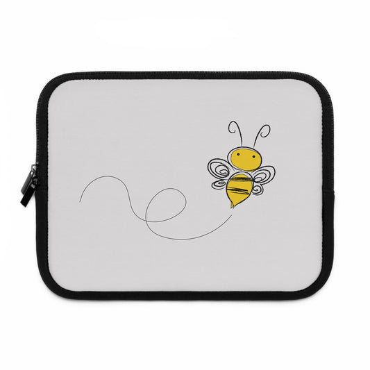 Buzz Buddy | Cute Cartoon Bee Laptop Sleeve