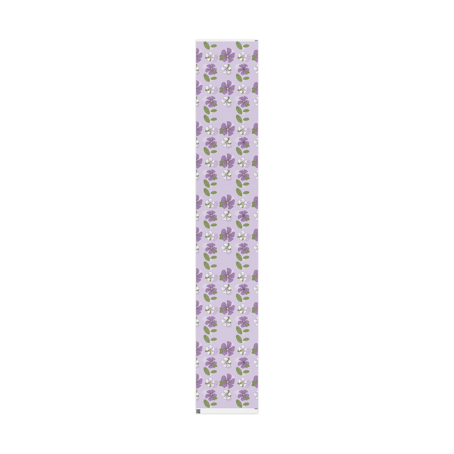 Purple Blossom Elegance | Premium Floral Wrapping Paper