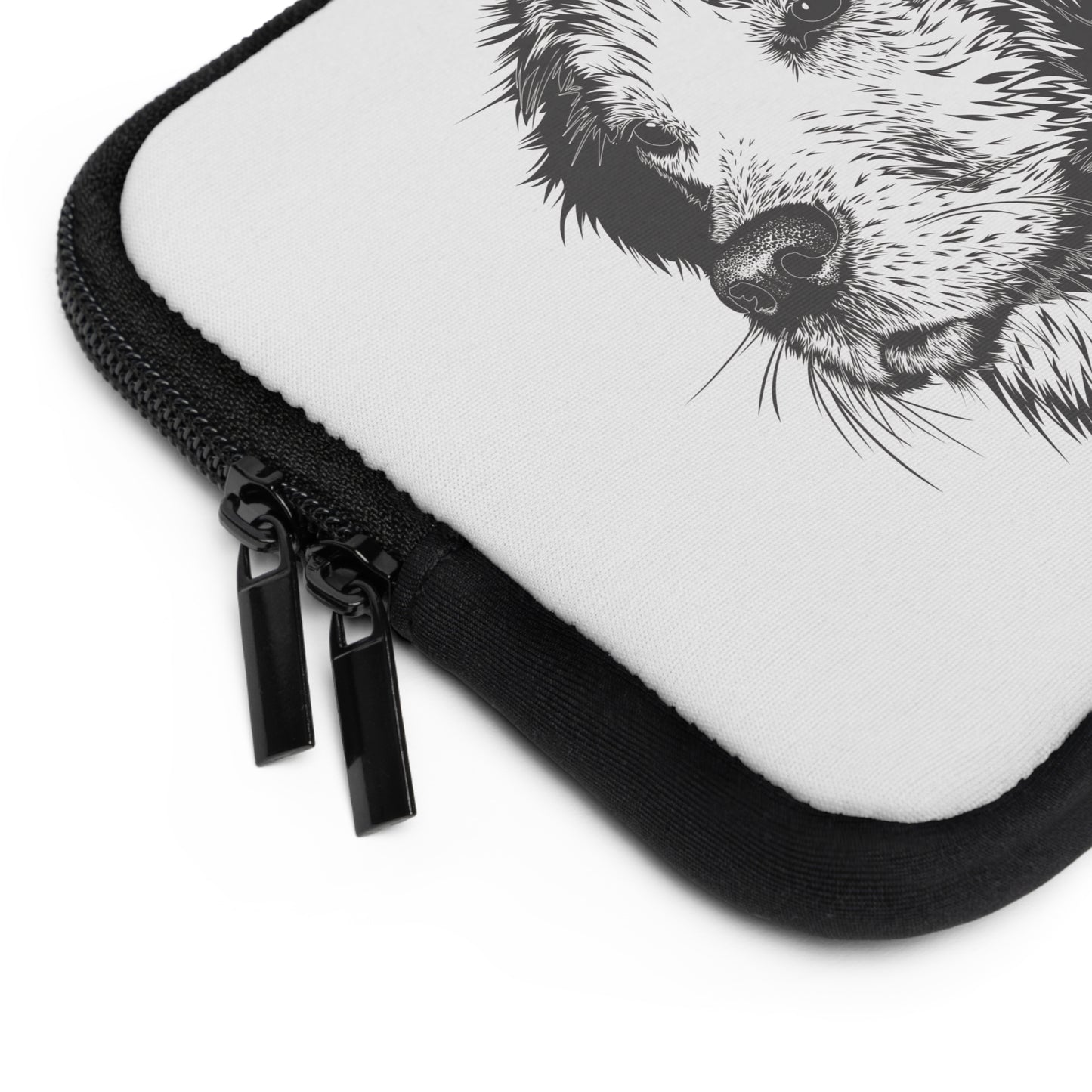Cute Hand-Drawn Dog | Fun Laptop Sleeve for Pet Lovers & Playful Style